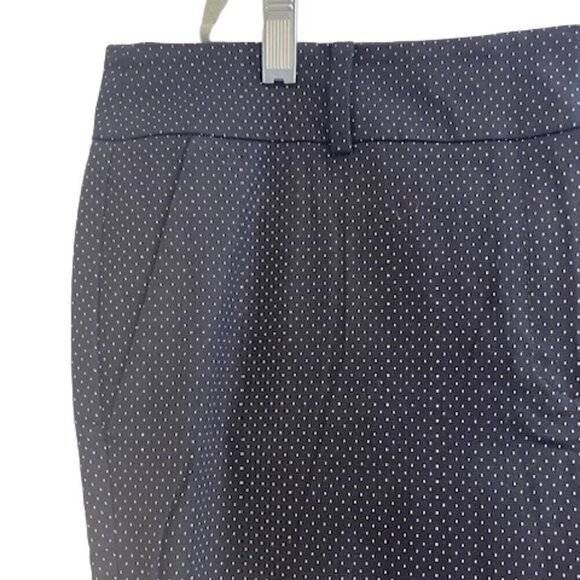 Women's Talbots Hampshire Ankle Pant, Black Teeny Dot, Size 10 - Picture 4 of 7